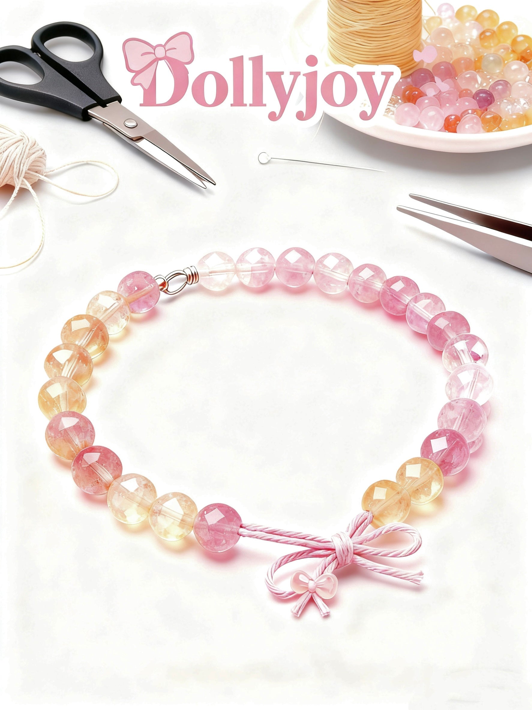 DollyJoy High-Quality Crystal Beads (10 Bags+)